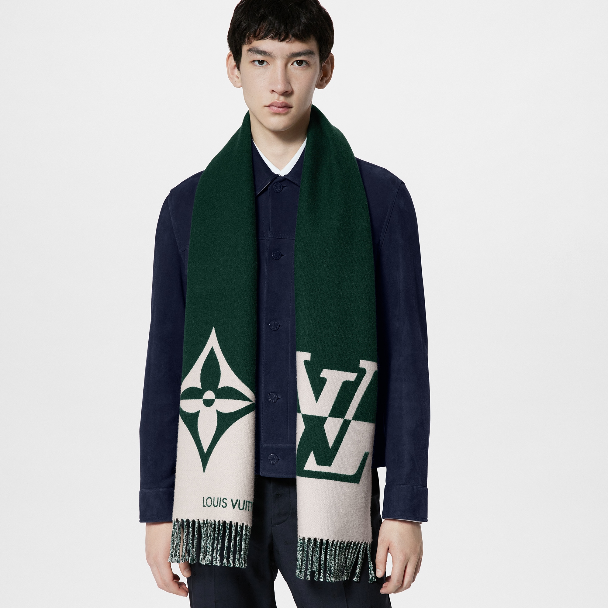 Louis Vuitton 2024 cashmere scarf men’s